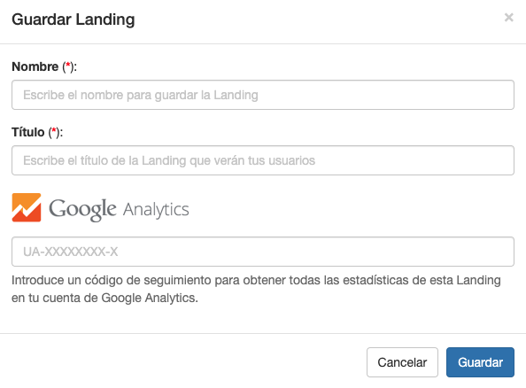 Recuerda poner el código de Google Analytics en tus Landings - ME Servicios Tecnológicos