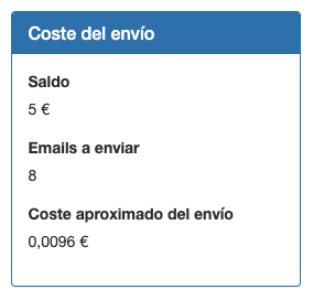 Coste del envío en tus campañas de email marketing - ME Servicios Tecnológicos
