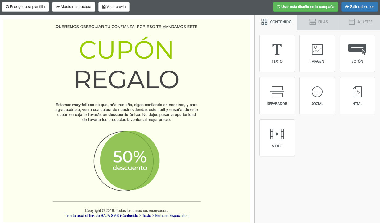 Diseña el contenido creando campañas de email marketing - ME Servicios Tecnológicos