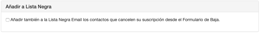 Añadir a la lista negra en tus campañas de email marketing - ME Servicios Tecnológicos