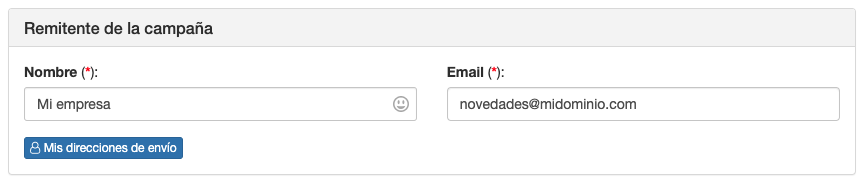 Escoge el remitente creando campañas de email marketing - ME Servicios Tecnológicos